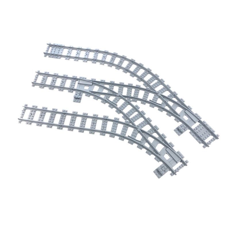 Compact Corner - 2 links & 1 Rechts Wissel in bocht 45 graden R40